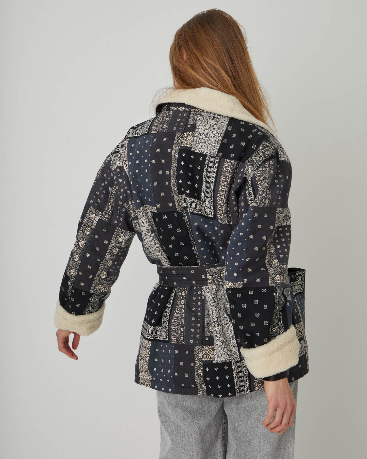 West Bandana Sherpa Jacket